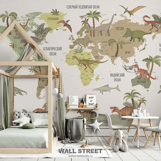 Фотообои в интерьере артикул Travel Kids 3, TRAVEL KIDS, Wall street