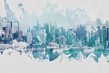 Фотообои в стиле абстракционизм Wall street URBAN Urban 7