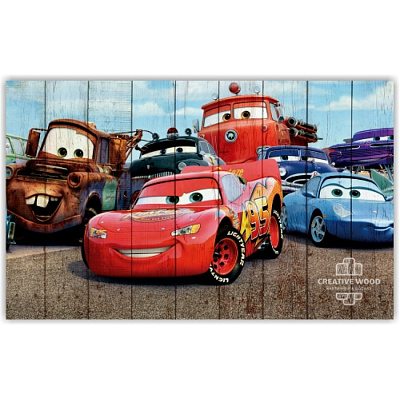 Картины KIDS - 9 Тачки, KIDS, Creative Wood Картины KIDS - 9 Тачки, KIDS, Creative Wood