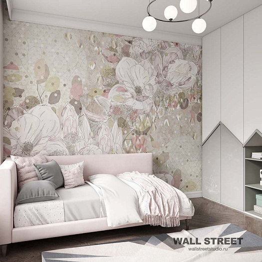 Фотообои в интерьере артикул Pattern Flower 6, ЦВЕТОЧНЫЙ ПАТТЕРН / PATTERN FLOWER, Wall street Фотообои в интерьере артикул Pattern Flower 6, ЦВЕТОЧНЫЙ ПАТТЕРН / PATTERN FLOWER, Wall street