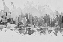 Фотообои в стиле абстракционизм Wall street URBAN Urban 8